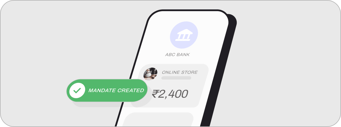 Flexible mandate control