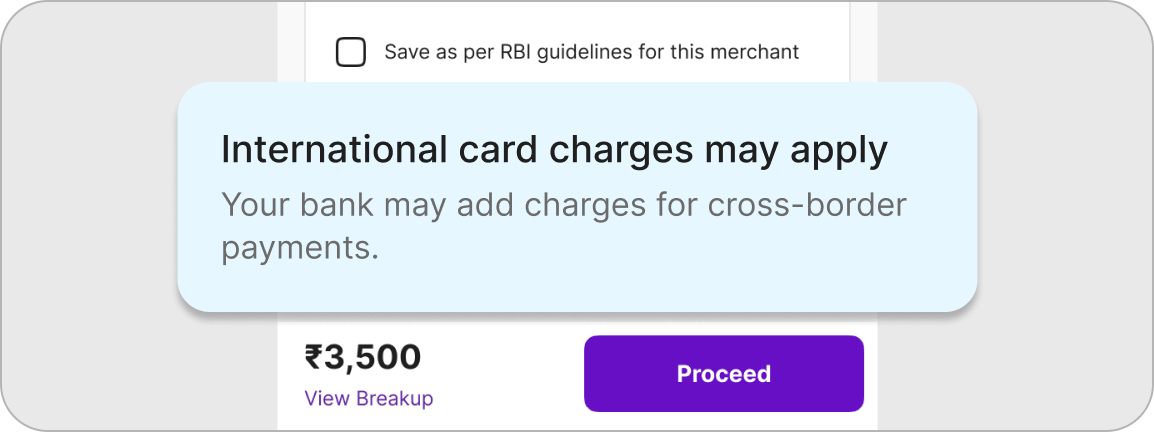 Transparent Checkout